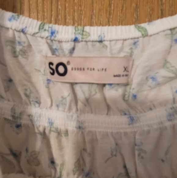 Juniors' SO® Tie Cinch Waist Dress Size XL - Picture 3 of 4